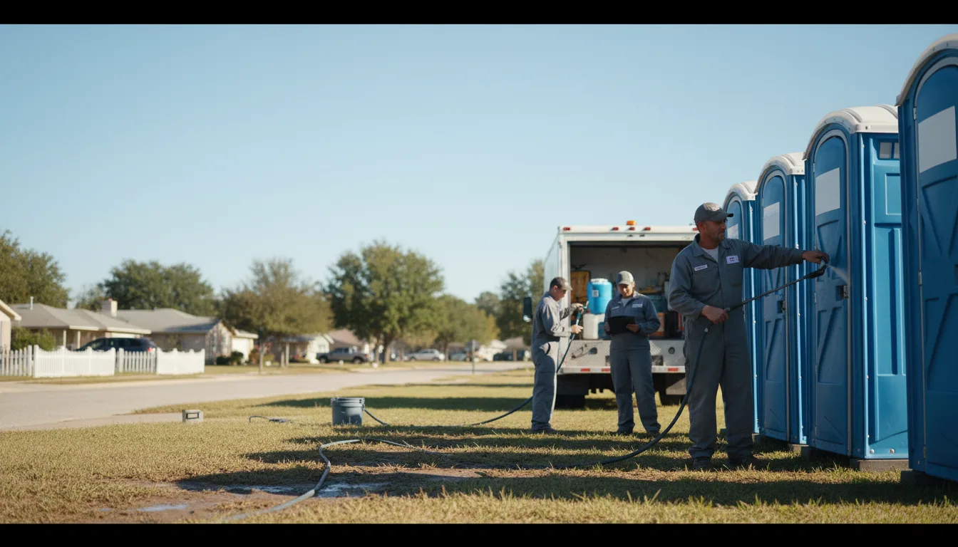 Long-Term Portable Toilet Rental in Red Bank, TN near me